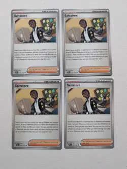 Salvatore - 160/162 - Temporal Forces - Trainer Playset X4 Near Mint - Image 2