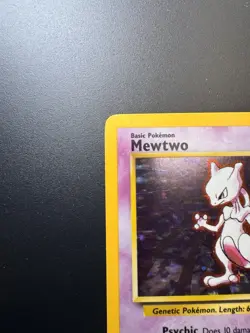 Mewtwo - Holo - 10/102 Base Set - Pokemon TCG - 1999 - Image 2