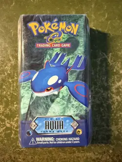 2004 POKEMON "EX " TEAM AQUA THEME DECK FACTORY SEALED/NEW Kyogre Artwork - Image 1