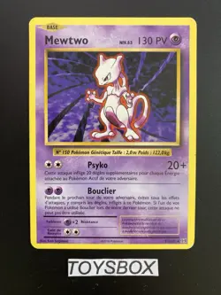 Carte Pokemon Mewtwo 51/108 / Bloc XY Evolutions / TBE FR - Image 2