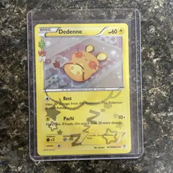Pokemon Dedenne RC10/RC32 - Holo XY Generations Radiant Collection 2016 - LP - Image 1