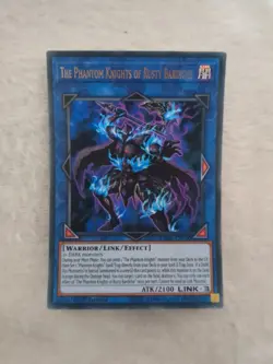 Yugioh The Phantom Knights of Rusty Bardiche LEHD-ENC00 Ultra Rare 1st Ed - Image 1