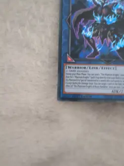 Yugioh The Phantom Knights of Rusty Bardiche LEHD-ENC00 Ultra Rare 1st Ed - Image 4