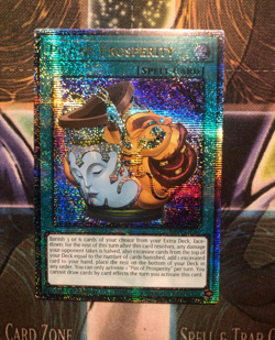 *** POT OF PROSPERITY *** QUARTER CENTURY SECRET RARE RA01-EN066 YUGIOH! - Image 1