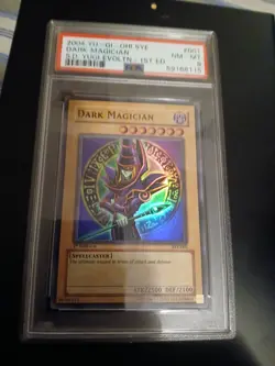 2004 Yu-Gi-Oh Dark Magician First Edition Psa 8 - Image 3