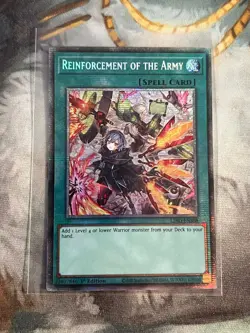 Reinforcement of the Army - L26D-ENS08 - Starlight Rare YuGiOh - Image 1