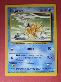 Magikarp 35/102 - NM / M - Base Pokemon Card - Unplayed - $2 Combined Shipping - Image 1