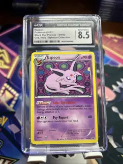 CGC 8.5 Espeon 2013 Black Star Promos BW92 Holo Pokemon Card - Image 1