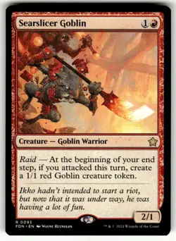 Foundations Searslicer Goblin Core/Rare - Image 1