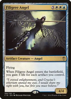 Filigree Angel [Commander 2016] Magic MTG - Image 1