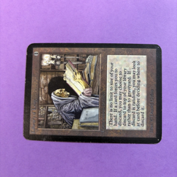 MTG Alpha Library of Leng - Artifact Old School Magic MP - Image 4