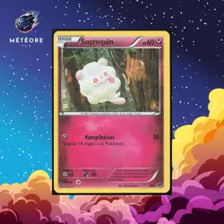 Carte Pokemon Sucroquin Holo 9/12 Promo McDonald's 2014 Francais - Image 1