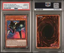 2023 Toon Summoned Skull SRL-EN073 Spell Ruler 25th Anniversary PSA 10 Yu-Gi-Oh! - Image 3