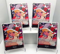 Stussy Playset - OP04-084 x4 - Kingdoms of Intrigue - One Piece TCG - Image 1