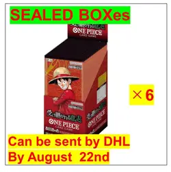 【Set of 6】OP13 ONE PIECE Card Game Carrying On His Will Japanese PSL - Image 1
