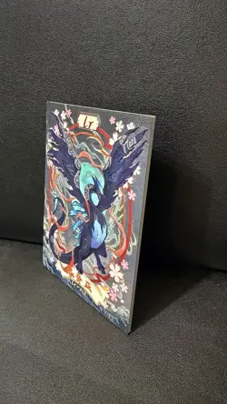 Pokemon Chinese Mengka Lugia LR Articulated Textured Card Hit 015/199 - Image 3