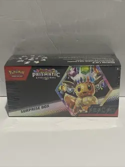 Pokemon Prismatic Evolutions Surprise Box New Sealed - Image 1