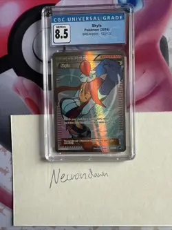 Pokemon Skyla XY Breakpoint Full Art #122 CGC 8.5 - Image 1