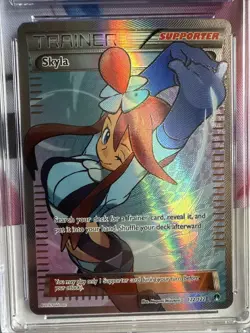 Pokemon Skyla XY Breakpoint Full Art #122 CGC 8.5 - Image 3