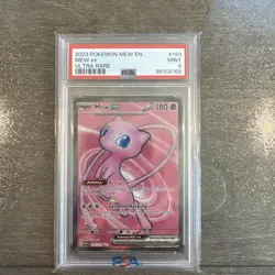 2023 POKEMON MEW EN ULTRA RARE #193 MEW EX PSA 9 - Image 1