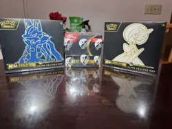 Pokemon Mega Evolution Enhannced Booster Box With Both PC ETB - Image 1