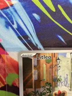 Litleo 139/132 Illustration Rare Pokemon ME01: Mega Evolution Full Art Holo NM/M - Image 2