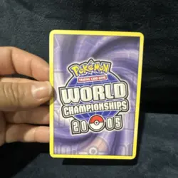 Pokemon Jirachi World Championship Decks Rare Regular Holo 9/107 60 HP 2005 - Image 2