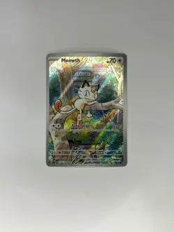 Pokemon Meowth 106/094 – Phantasmal Flames – English IR (Illustration Rare) NM - Image 1