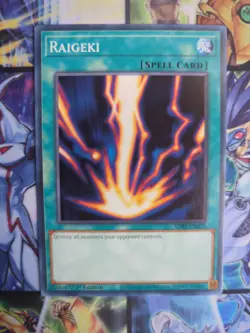Yu-Gi-Oh x3 Raigeki SDBT - EN025 Common Rare 1st Edition NM - Image 2