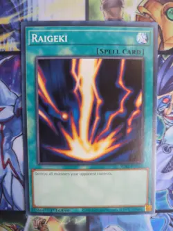 Yu-Gi-Oh x3 Raigeki SDBT - EN025 Common Rare 1st Edition NM - Image 4