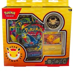 Pokemon TCG 2026 Pokemon Day Box w/ Pikachu Promo Card & Booster Packs - Image 1