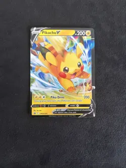 Pikachu V SWSH285 SWSH: Sword & Shield Promo Cards Holo Pokemon TCG - NM - Image 1