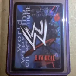 WWE Raw Deal Get the 'F' Out! Special Reversal Card Fortitude 4 Card Stock - Image 2