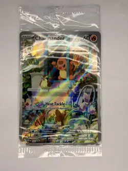 Sealed New Charmander #44 Pokemon Obsidian Flames TCG Holo Promo Card NM SVP - Image 1