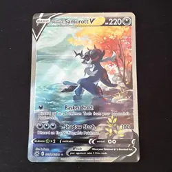 Pokemon TCG Hisuian Samurott v Galarian Gallery Card GG51/GG70 Crown Zenith Holo - Image 1