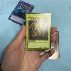 YuGiOh Egyptian God Cards, Obelisk, Blue Eyes - LC01 Legendary Collection - Image 5