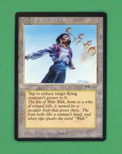 Magic The Gathering MTG Island Of Wak-Wak (Arabian Nights) - Image 1