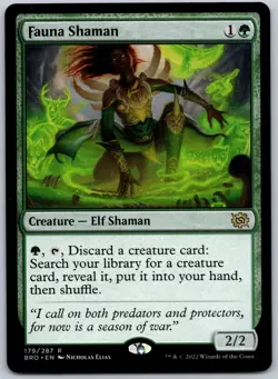 Fauna Shaman R The Brothers' War 179 NM - Image 1