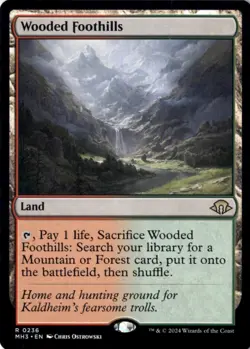 Wooded Foothills Modern Horizons 3 236 NM MTG - Image 1