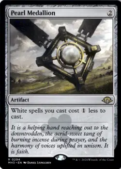 Pearl Medallion Modern Horizons 3 294 NM MTG - Image 1