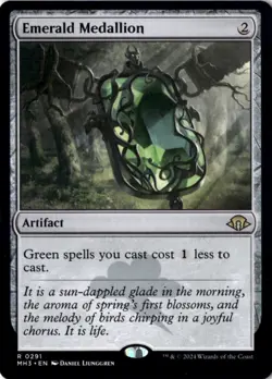 Emerald Medallion Modern Horizons 3 291 NM MTG - Image 1