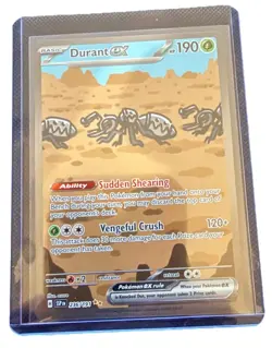 Pokemon Durant Ex 236/191 Holo Special Illustration Rare Sv08 190HP - Image 1