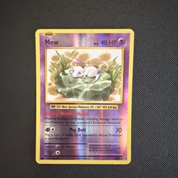 Pokemon Mew TCG 2016 XY Evolutions Reverse Holo Rare Card 53/108 NM - Image 1
