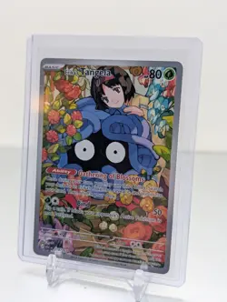 Pokemon TCG ASC Erika's Tangela Holo 218/217 80 HP Grass - Image 1