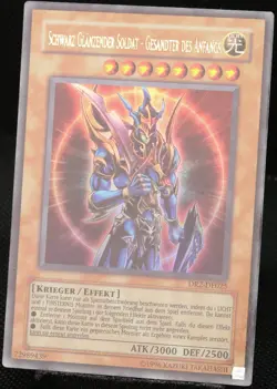 Yu-Gi-Oh! Schwarz Glanzender Soldat - GDA DR2-DE025 Ultra Rare [EX] | DE 2005 - Image 3