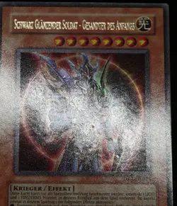 Yu-Gi-Oh! Schwarz Glanzender Soldat - GDA DR2-DE025 Ultra Rare [EX] | DE 2005 - Image 5