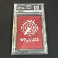 One Piece Op10 #022 Trafalgar Law Leader Alternate Art PSA 10 - Image 2