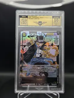 Sabo Manga Rear Op04 Kingdoms of Intrigue One Piece Card Game English AOG 10 - Image 1