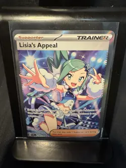 Pokemon TCG Lisia's Appeal Full Art Trainer Card 234/191 Surging Sparks - Image 1