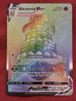 Alcremie VMAX - 073/072 - Pokemon Shining Fates Sword Shield Secret Rare Card NM - Image 1